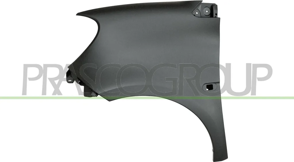 Aile gauche Smart Fortwo 453 en plastique ABS durable - Prête à peindre