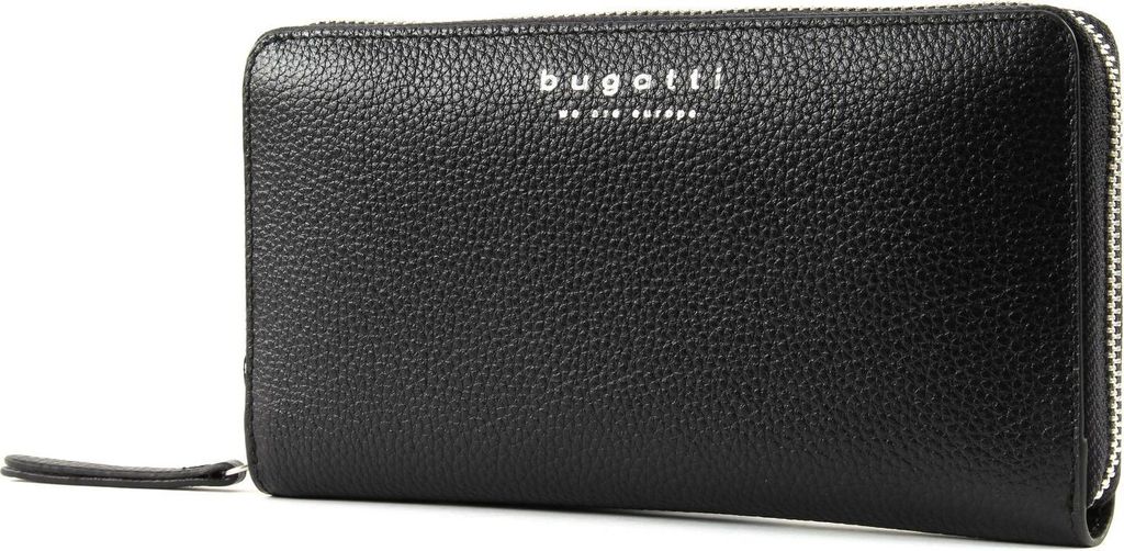 bugatti Geldbörse Linda Zip Around Wallet Black schwarz Produktbild 