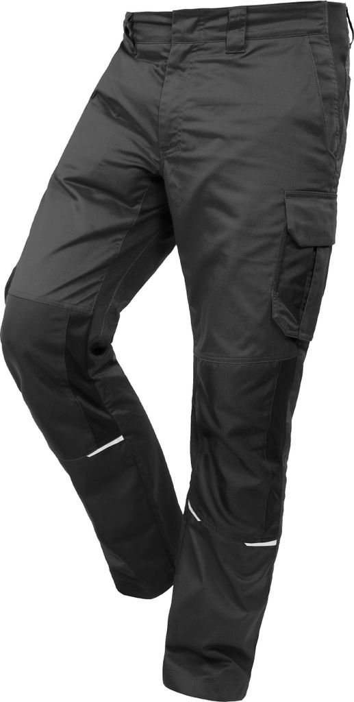 Qualitex Bundhose - Slim-Fit Herren-Arbeitshose | strapazierfähige Stretch-Hose-Herren - in Farbe: phantom - Herren: 94