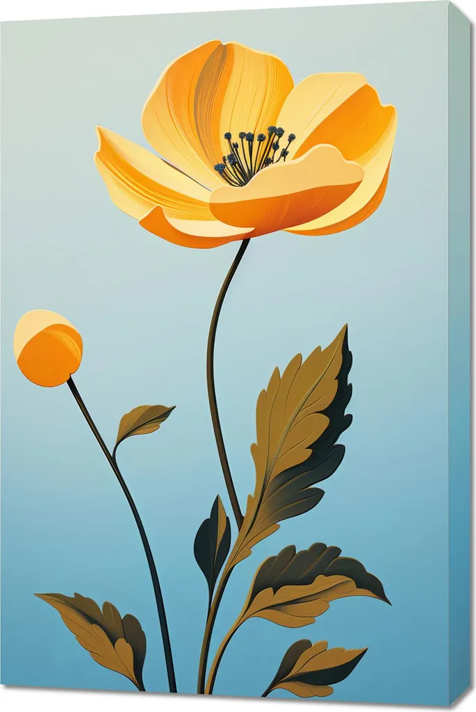 Quadro 60x90 cm Raggi del mattino