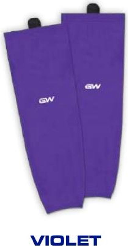 GW SK5500 Einfarbige Trainingssocken - VIOLET SENIOR - 30"/76,2 cm