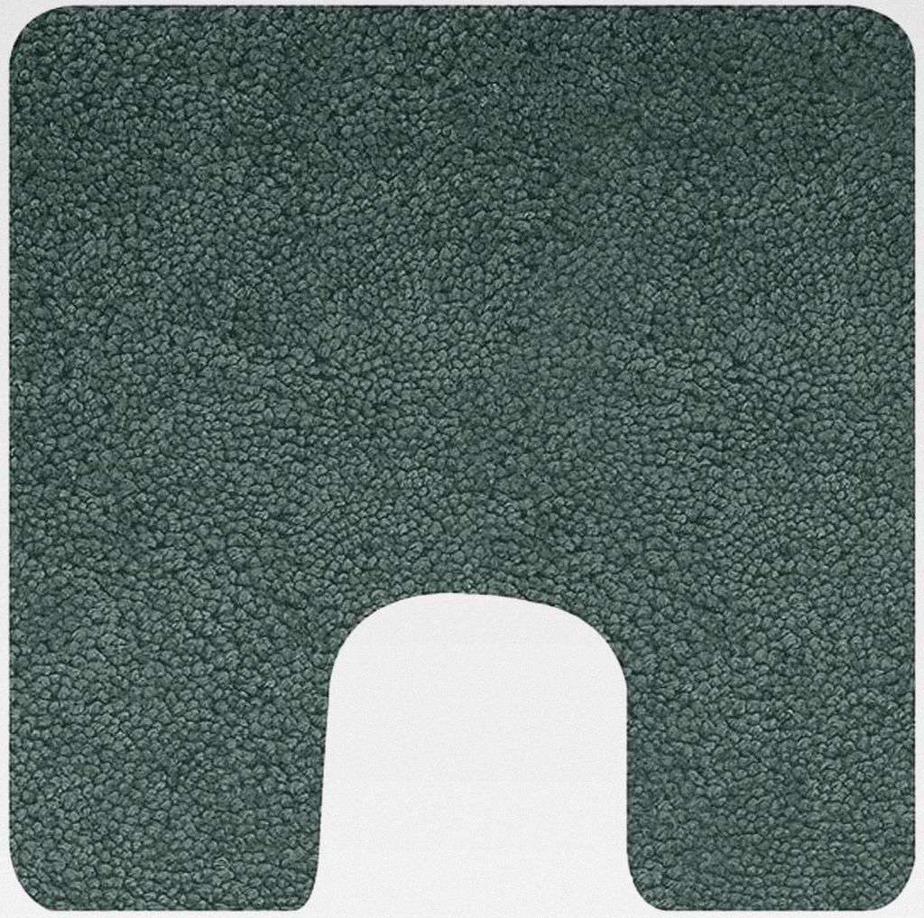 Badematte, Mikrofaser, Highland, 55 x 55 cm, Grün, Green