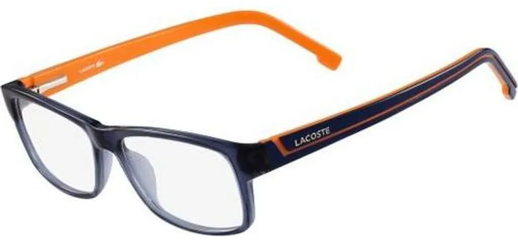 Monture de lunettes de vue Lacoste L2707 Bleu pour homme Style Actif
