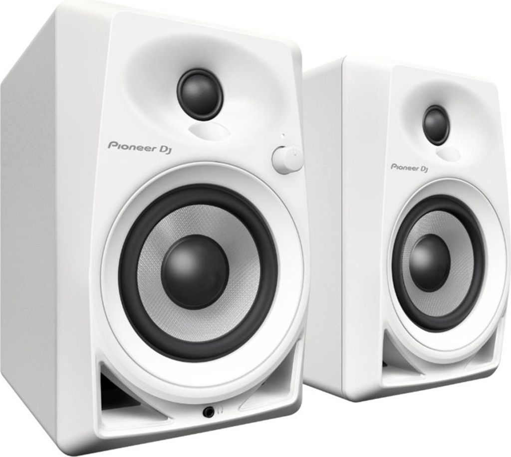 PioneerDJ DM-40D Altoparlanti per monitor da 4" Bianco Immagine del prodotto 