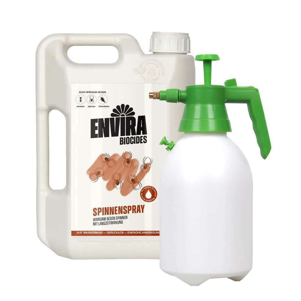 Envira Spinnen Abwehrspray 2L mit Drucksprüher Produktbild 