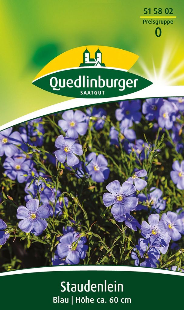Quedlinburger Saatgut - Lein Blau - Samen - 515802