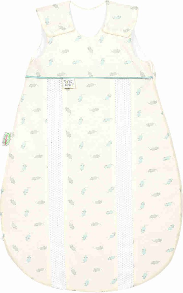 Odenwälder Jersey Schlafsack PrimaKlima Mouse Soft Mint 70