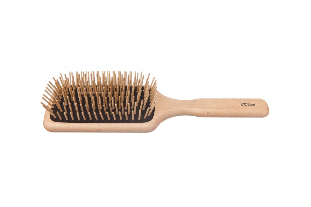 Holzstiftbürste Paddle-Brush – Hochwertige Haarbürste aus Produktbild 