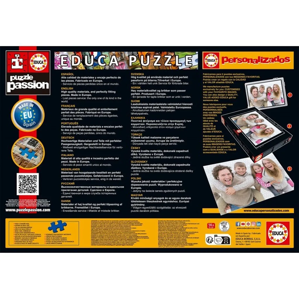Activité détente adulte : Puzzle Educa Phare 4000 pièces à assembler