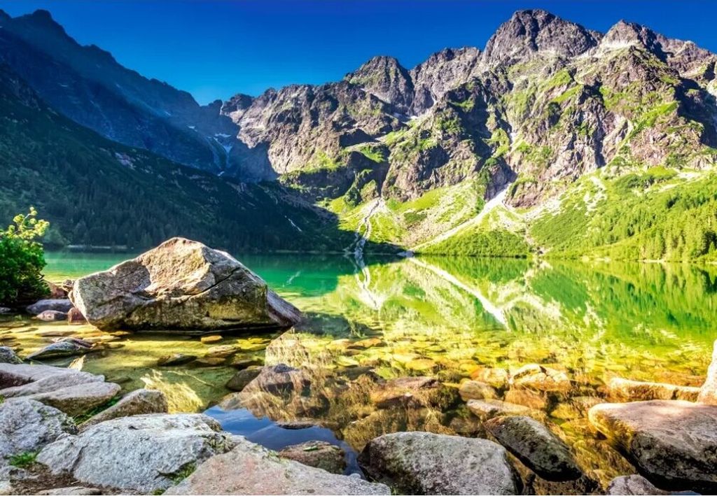 CASTORLAND Puzzle Sonnenaufgang am Morskie Oko See 1500 Teile