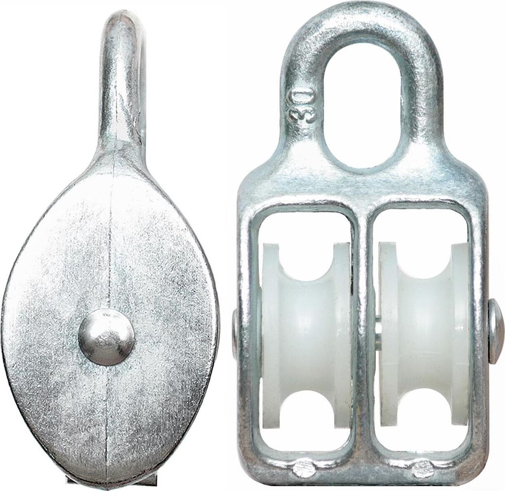 Seilrolle Drahtseilblock Umlenkrolle Blockseilrolle 30 Produktbild 