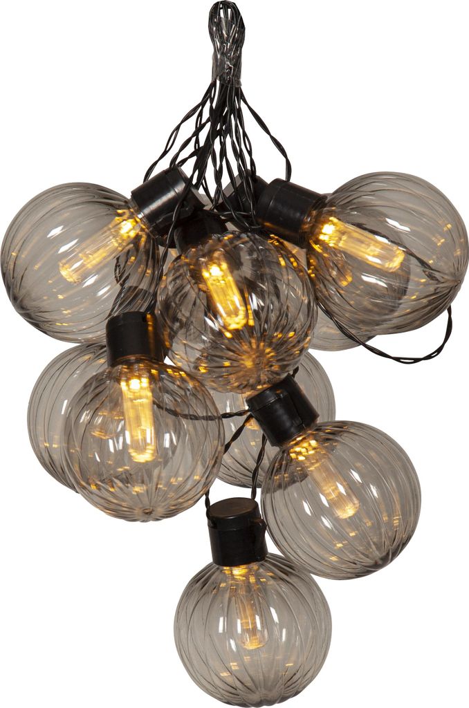 Guirlande lumineuse LED 'Archy', 10 boules PC, ww LED Image du produit 