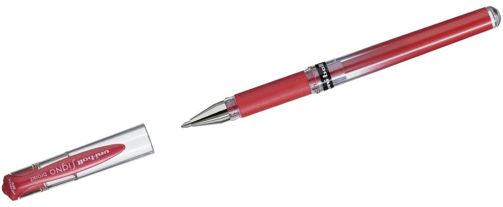 Uni-Ball Signo , Stick Pen, Rot, Rot, Kunststoff, Produktbild 
