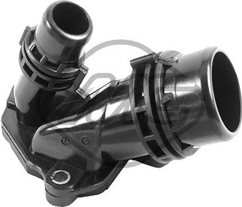 Metalcaucho 36007 Kühlmittelflansch OE 7800048 kompatibel mit X3, X1, 7er F01, 5er E61, 5er F07, 5er F10, 5er E60, 3er E91, 3er E92, 3er E93, 3er ...