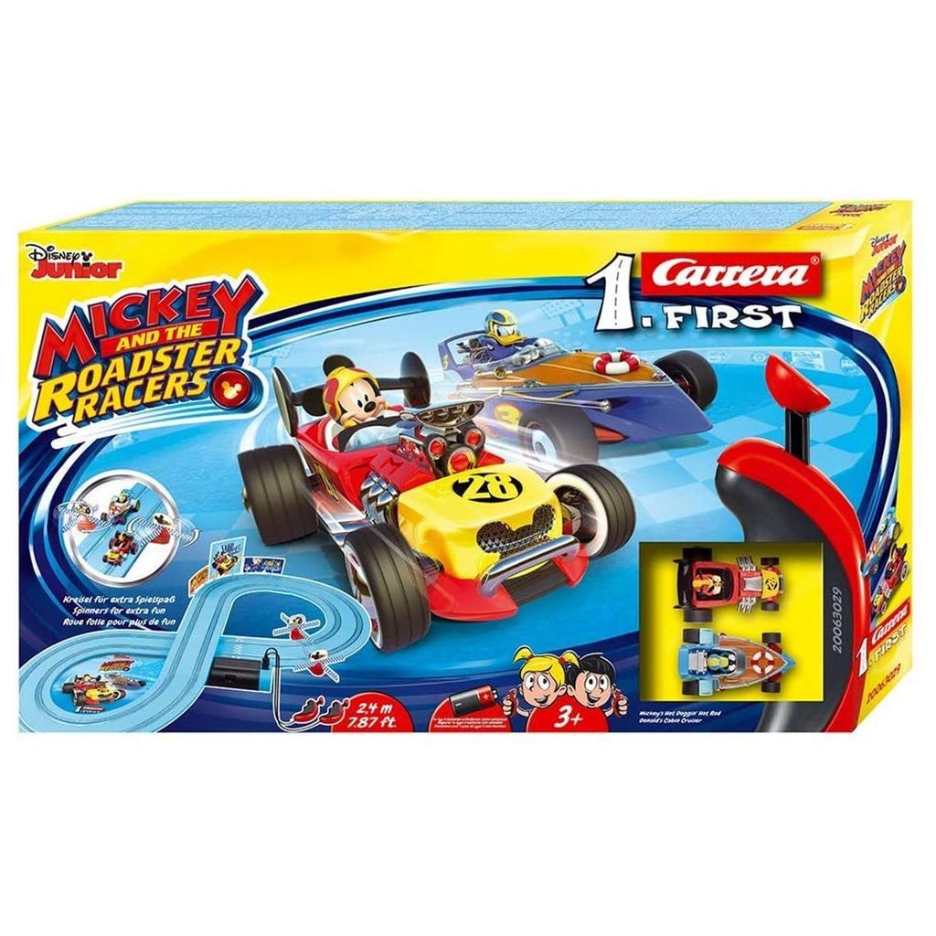 Carrera First Mickey and the Roadster Racers Rennbahn