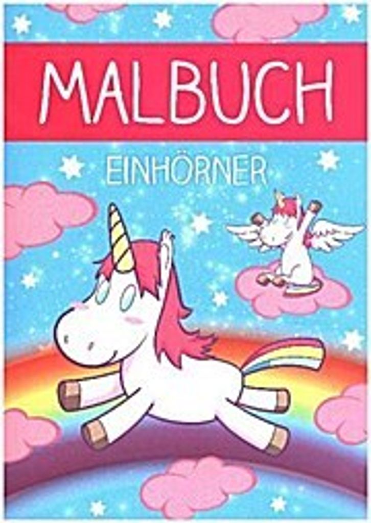 Malbuch für Kinder - Einhörner