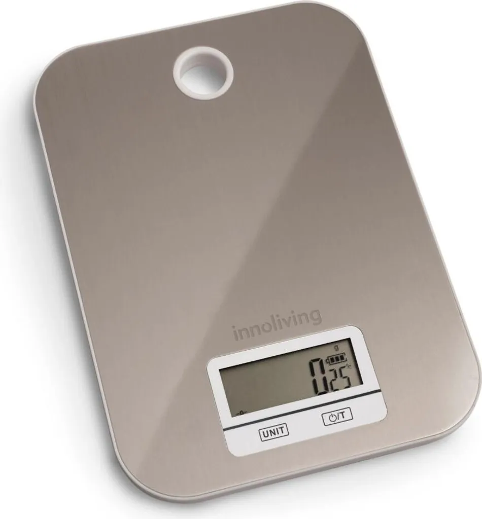 Bilancia Elettronica Innoliving INN-134 Acciaio Slim | Design e Accuratezza