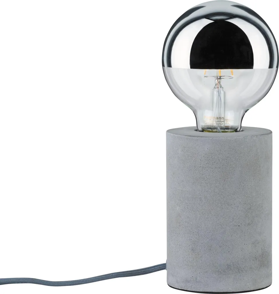 Paulmann Mik 79621 Lampada Table in Calcestruzzo - Attacco E27 LED