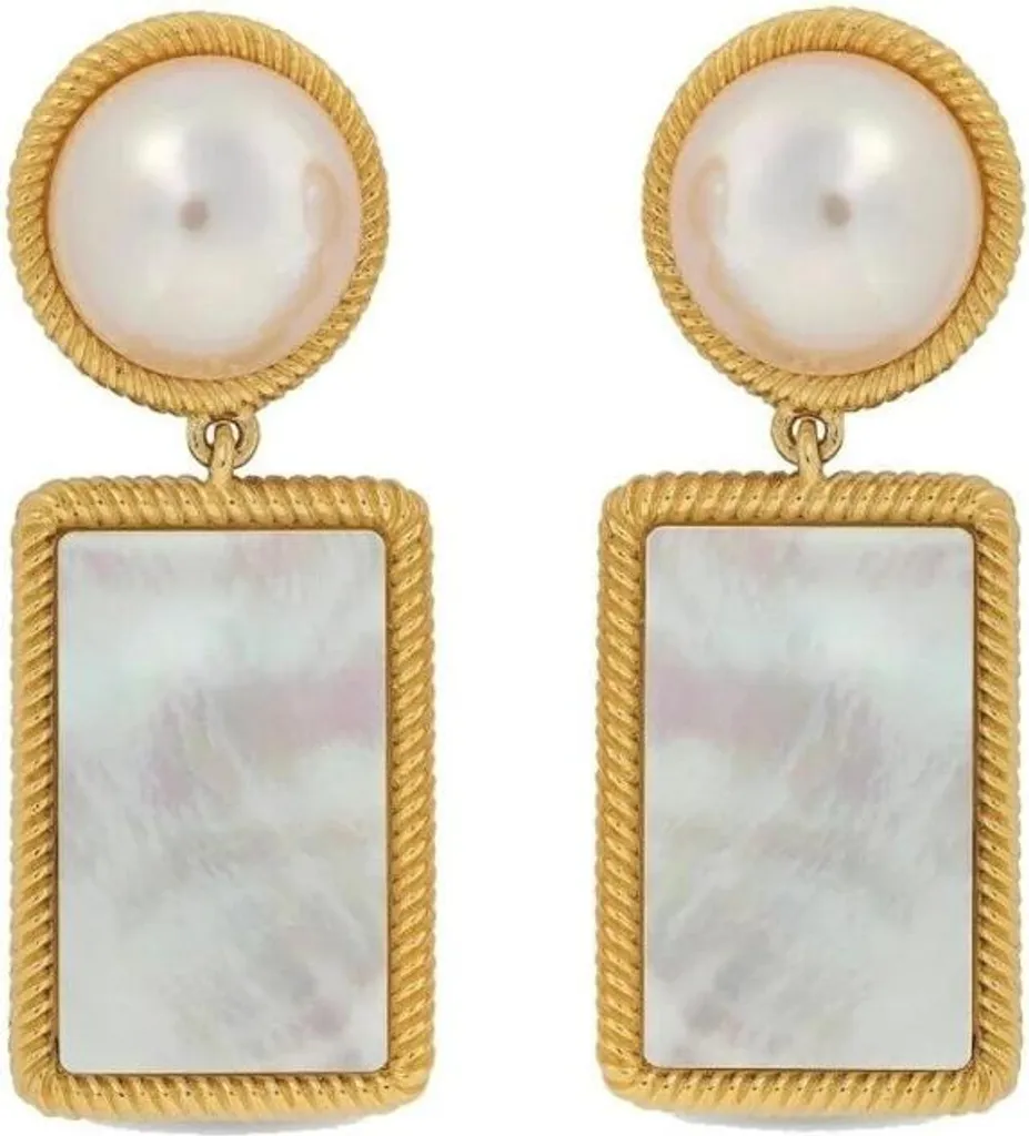 Boucles d'oreilles Majorica en Argent 925 - Modèle 17788.01.1.E00.906.1