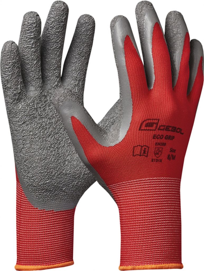 GEBOL Schutzhandschuh Eco Grip Arbeitshandschuh Größe 9 | 1 Produktbild 