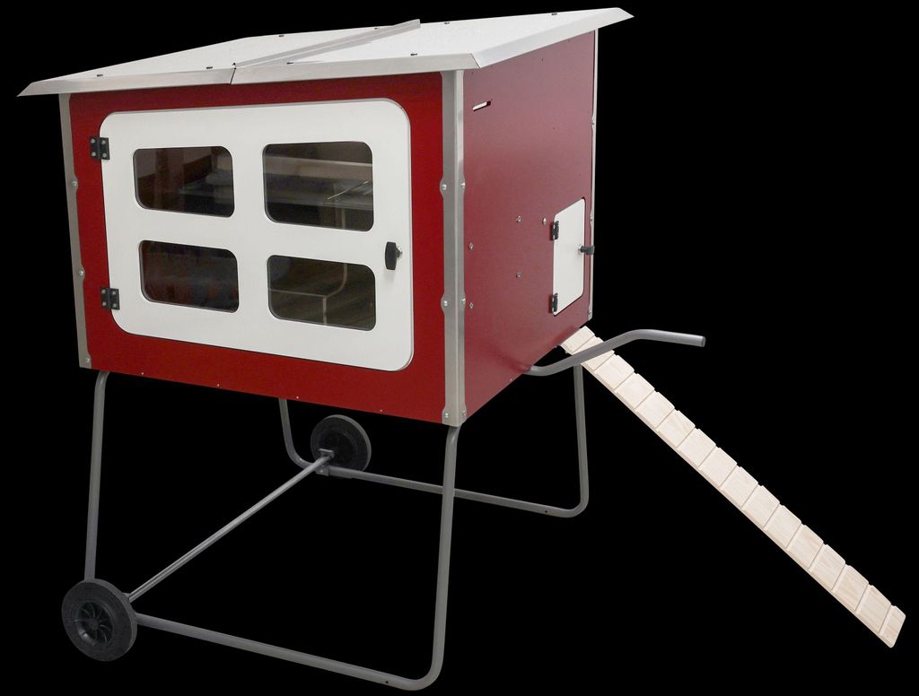 Kerbl Mobile Coop aus Holz, L x B x H 113 x 92 x 138 cm, 442386