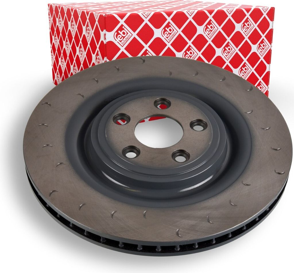 FEBI Bremsscheibe Hinten Links für JAGUAR XK Coupe (X150) 350mm 108198