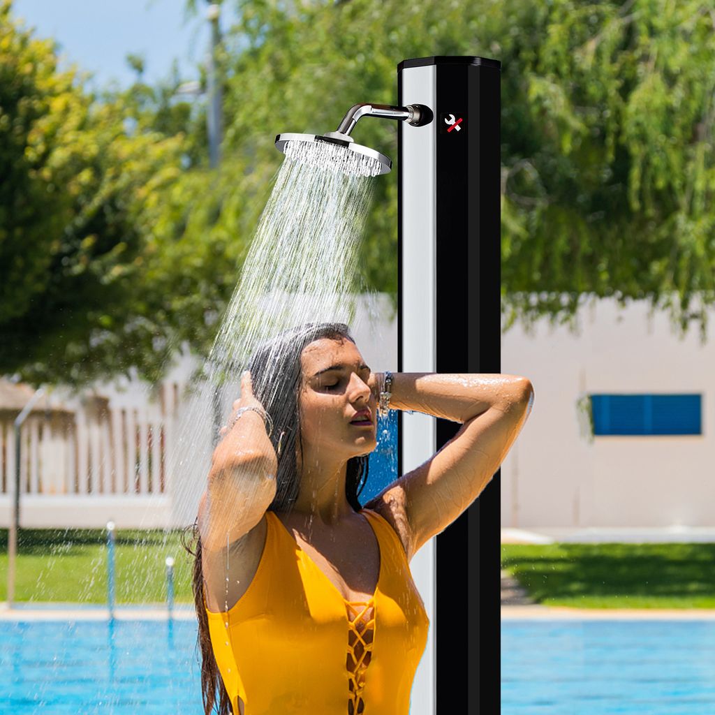 UISEBRT Solárna sprcha 35 litrov Záhradná sprcha Solárna Obrázok produktu 8