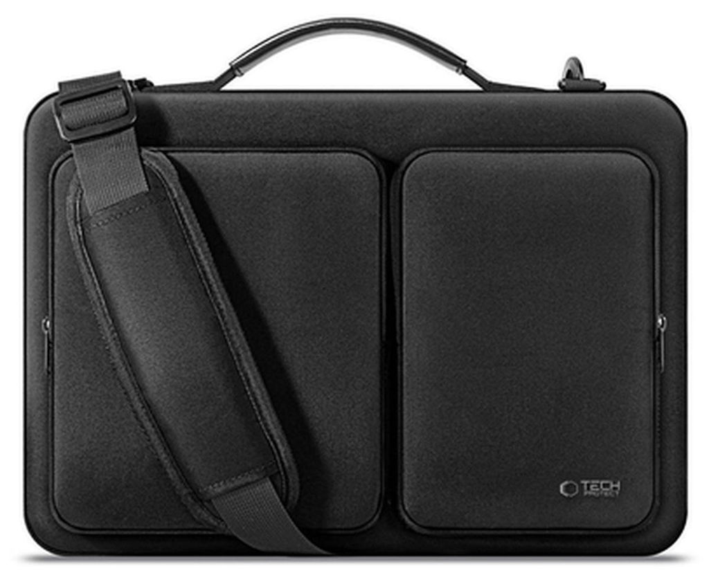 Tech-Protect Defender Tasche Laptop 13-14 Schwarz Produktbild 