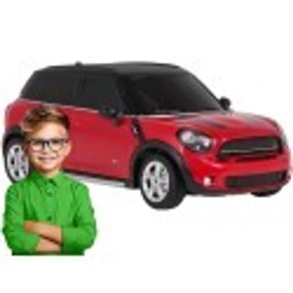 MINI Cooper S Countryman télécommandée - Modèle RASTAR 1:24 rouge - 11