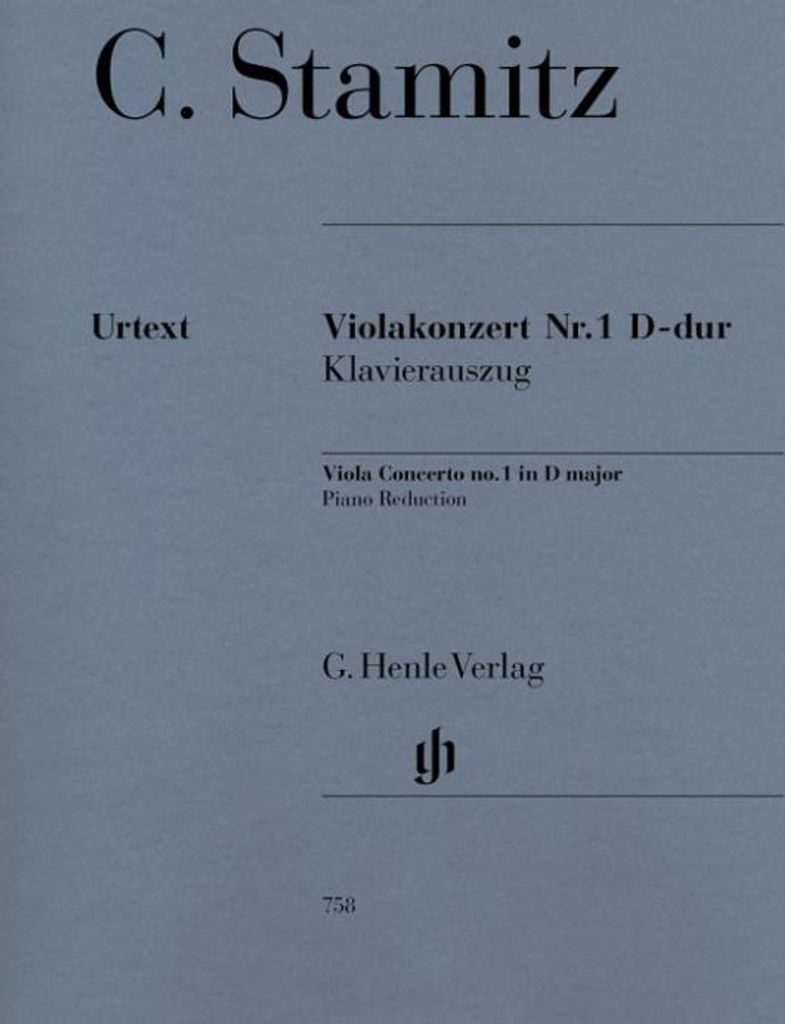 Stamitz, Carl - Violakonzert Nr. 1 D-dur