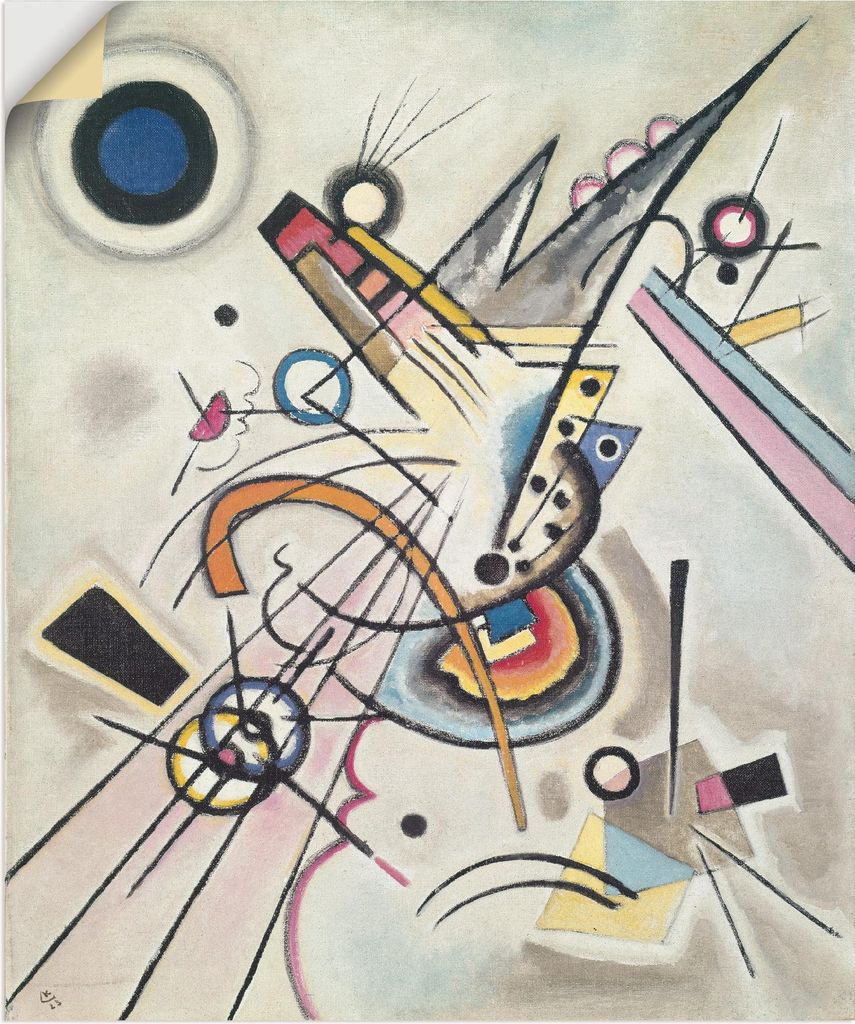 ARTland Wandbild, selbstklebend Diagonale. 1923. Größe: 45x60 cm