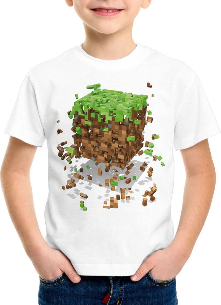 A.N.T. Exploding Cube Kinder T-Shirt block würfel spiel game