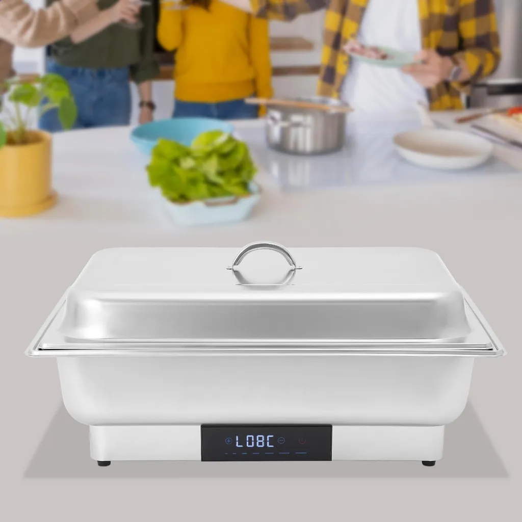 Chauffe-plats électrique professionnel 9L pour Buffet et Traiteur