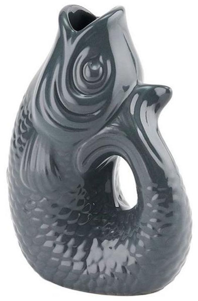 Gift Company Vase/Karaffe Monsieur Carafon Fisch Grau Produktbild 