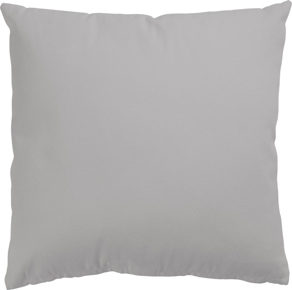 Dekokissen mit Motiv drinnen / Indoor Zierkissen Samt waschbar Design grau Unifarben Sofakissen mit Füllung