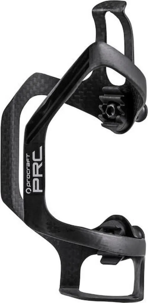 Porte-bidon Procraft Carbon Sideload Left Black ultra-léger pour VTT