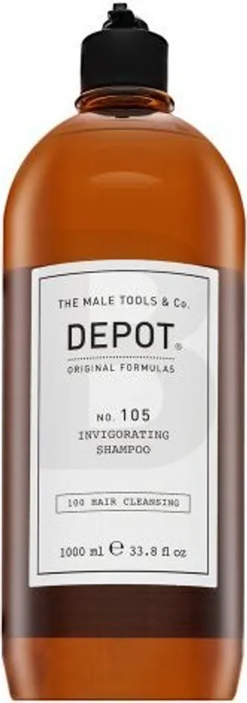 Depot No. 105 Shampoo Rinvigorente 1000ml | Prevenzione Caduta Capelli Uomo