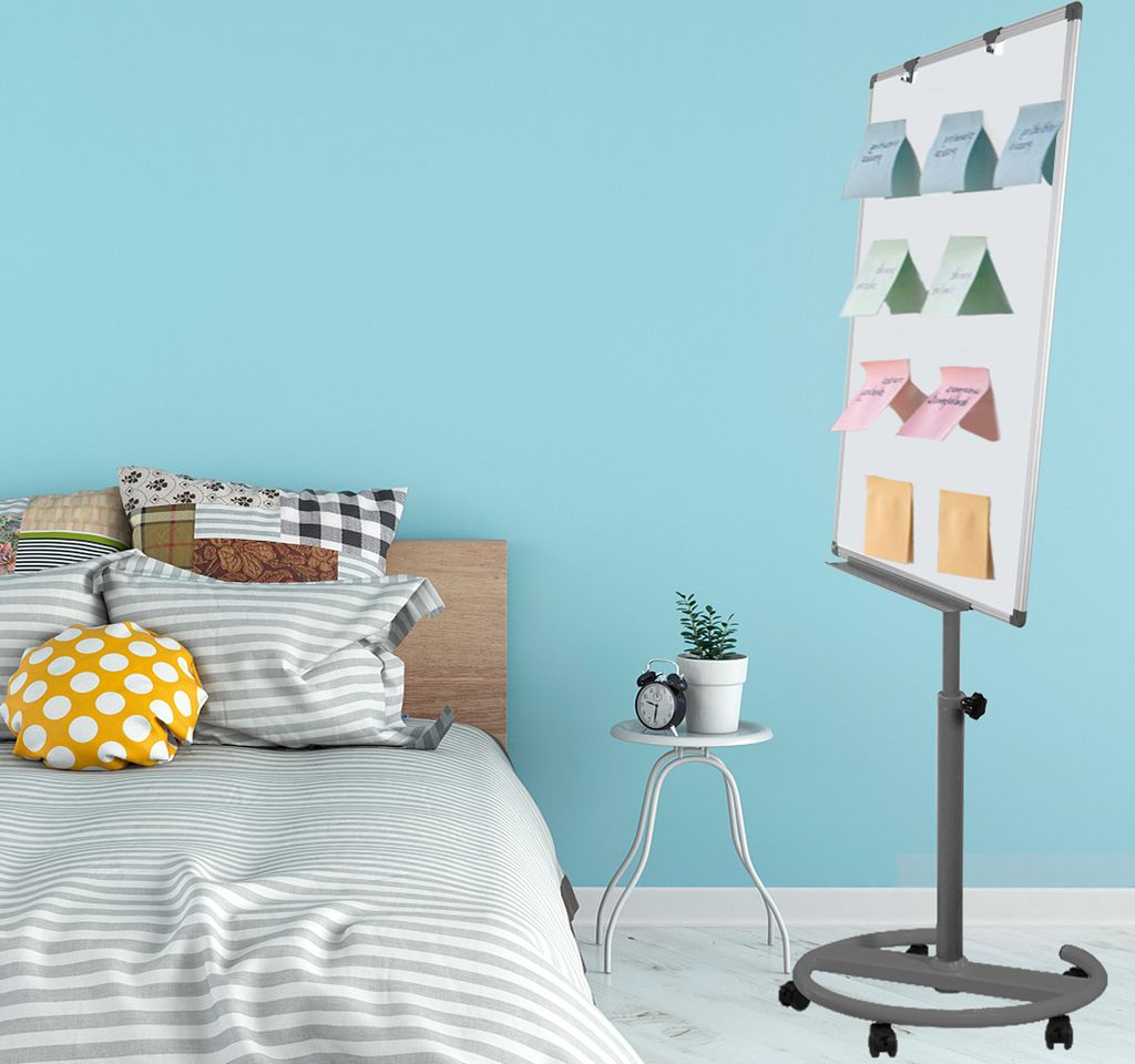 XMTECH flipchart s kolečky - 60 x 90 cm, výškově Obrázek produktu 10