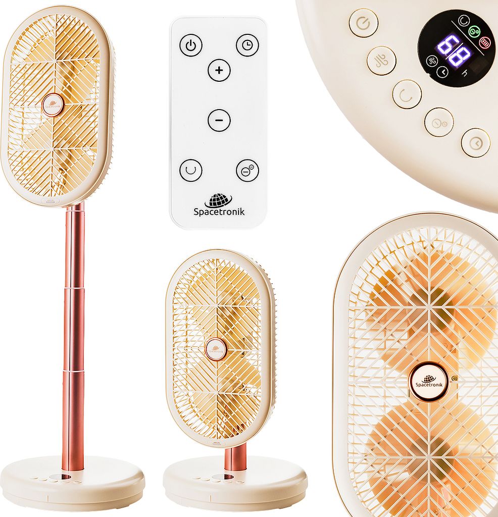 Spacetronik AirPuff 2 – Kompakter, mobiler Ventilator mit Produktbild 