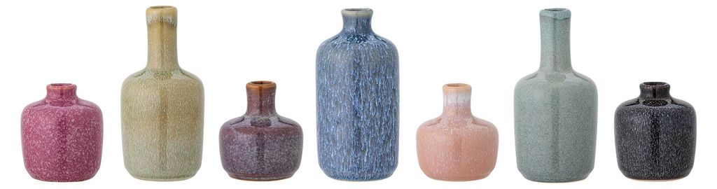 Maien Vase, Bunt, Steingut Produktbild 
