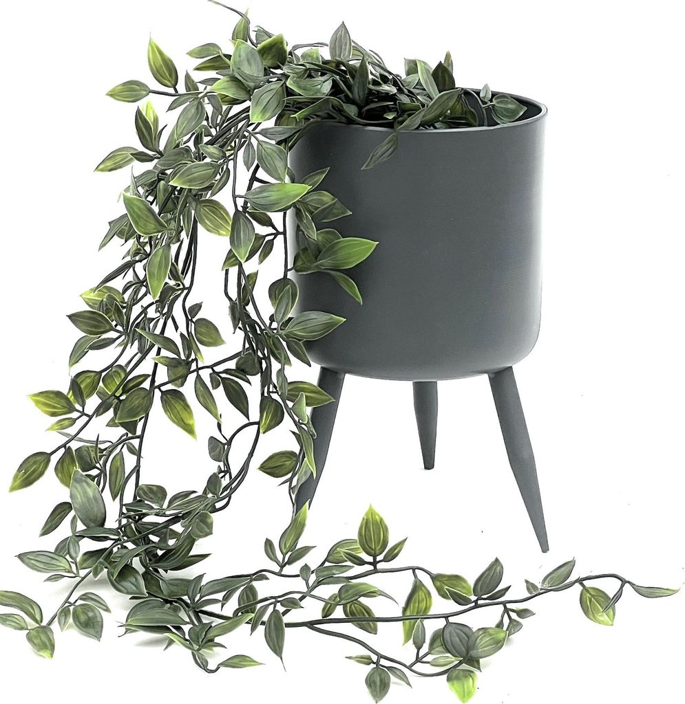 DanDiBo Blumentopf mit Füßen Pflanztopf Blumenkübel mit Produktbild 