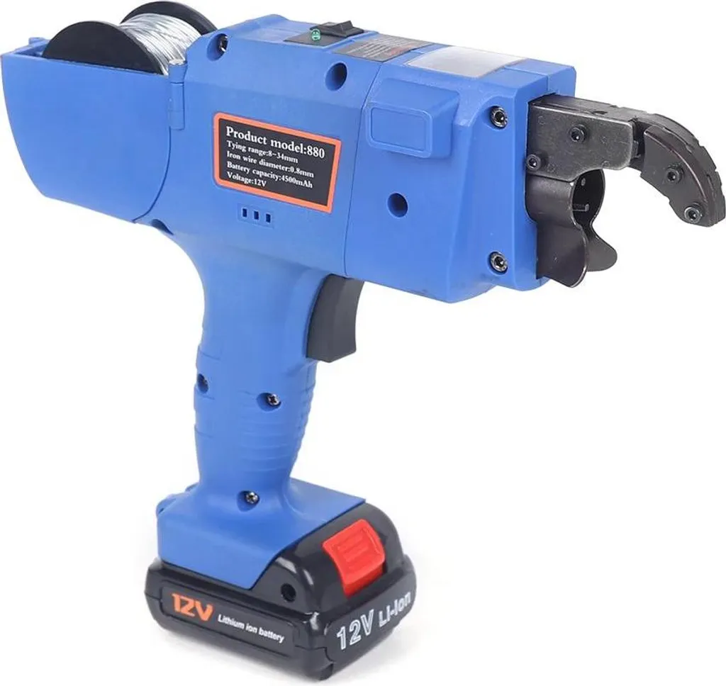 Ligatureuse de chantier automatique 8-34 mm pour dalles et fondations