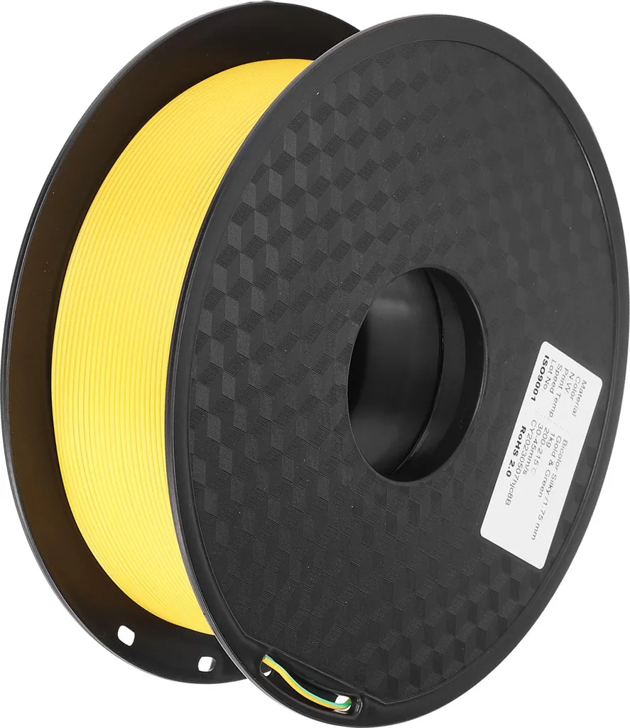 Consommable impression 3D filament PLA bicolore satiné mat 1,75mm 1kg