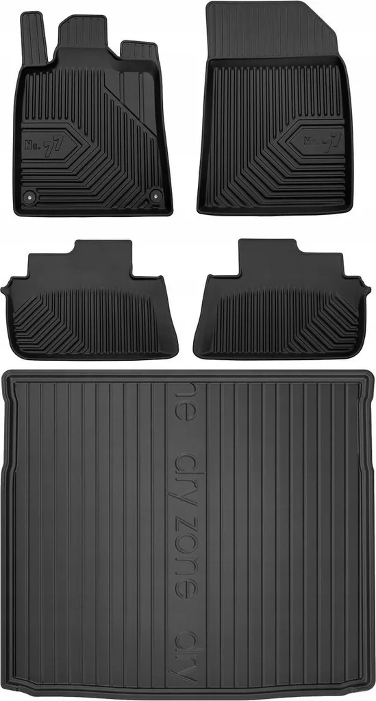 Kit Tappetini Gomma Peugeot 407 SW 2004-2011 | Inodore e Lavabili