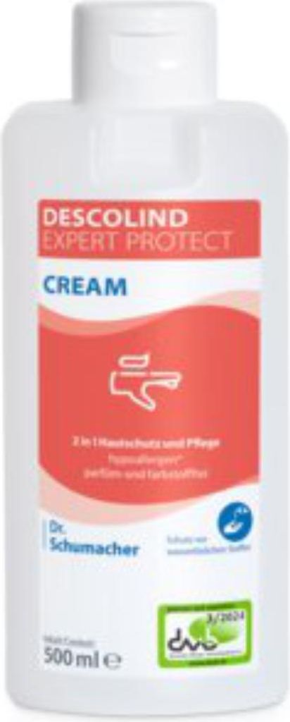 Dr. Schumacher Descolind Expert Protect Cream Hautschutzcreme - 500 ml | Flasche (500 ml)