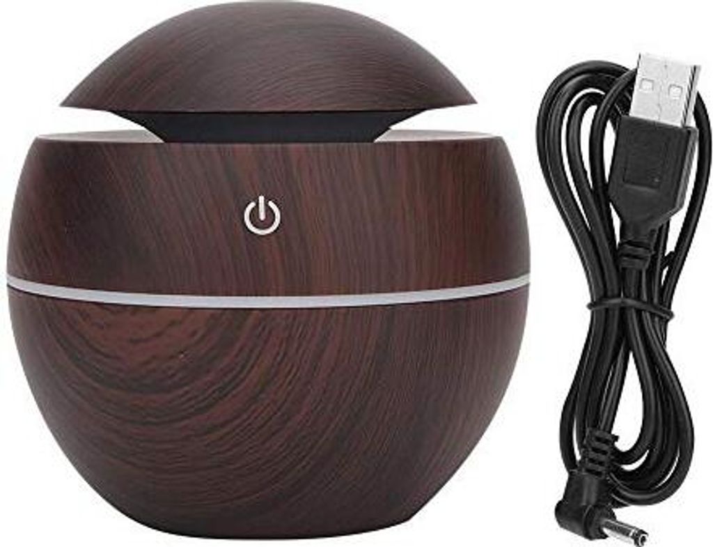 Diffusor, Akozon Round Ball Form USB wiederaufladbare Luftbefeuchter Diffusor ruhiger Luftreiner Feuchtigkeit Freisetzung Büro Home Schlafzimmer W...