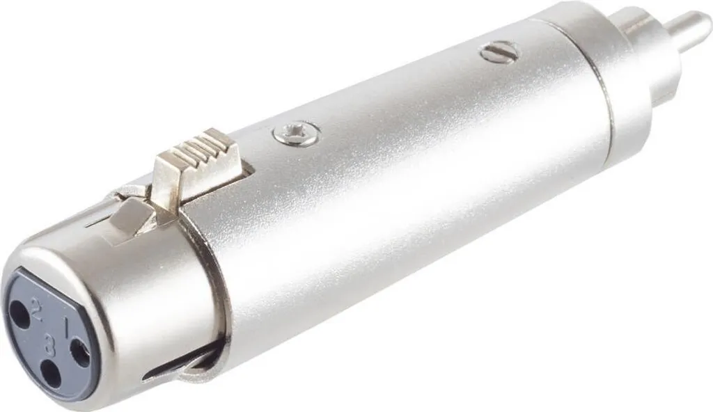 Adaptateur shiverpeaks BASIC-S Prise Femelle XLR vers Mâle RCA BS55061