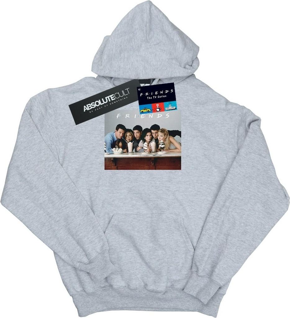 Friends - Kapuzenpullover für Damen BI7473 (L) (Grau) Produktbild 