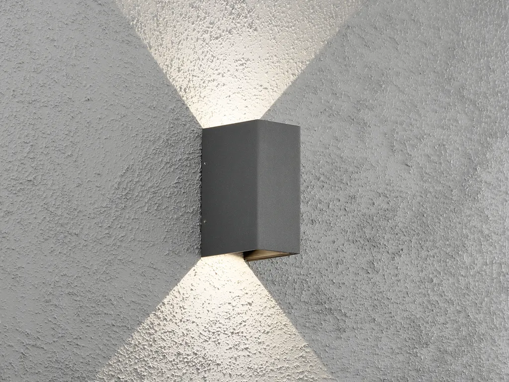 Applique Extérieure Anti-Éblouissement Anthracite à Faisceau Modulable - 12