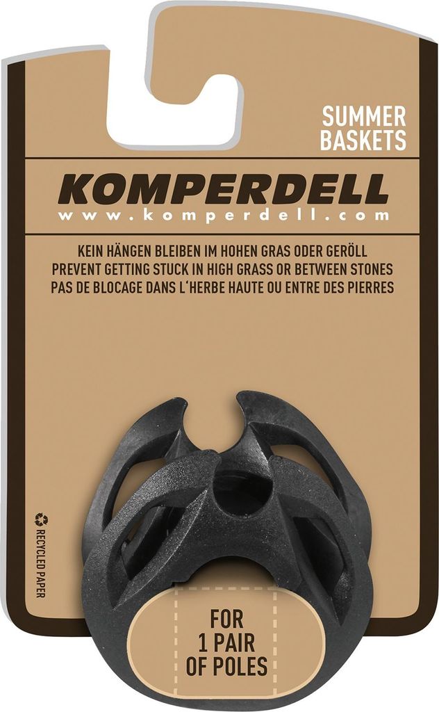 KOMPERDELL Regular UL Vario Teller Stock Zubehör schwarz